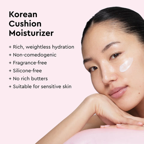 Watermelon Milk Peptide Cushion Cream Refillable Moisturizer