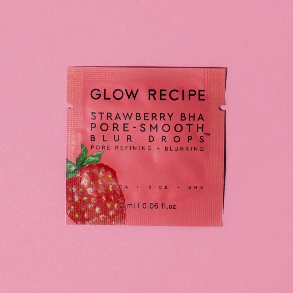 Strawberry BHA Pore-Smooth Blur Drops Sachet