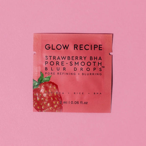 Strawberry BHA Pore-Smooth Blur Drops Sachet